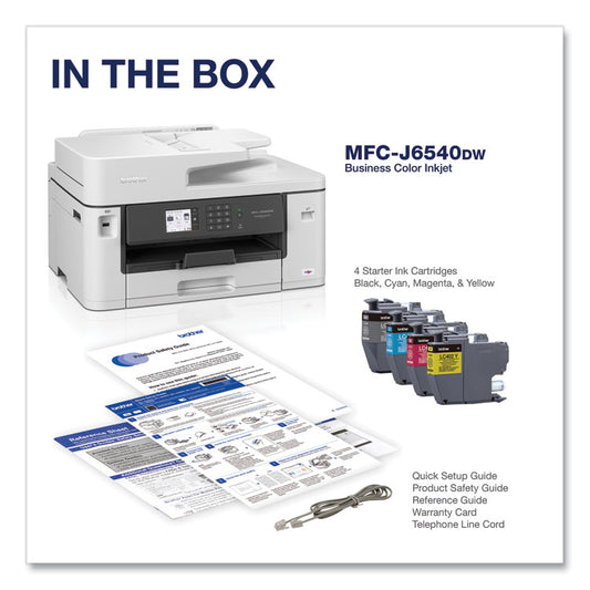 Brother MFC-J6540DW Business Color All-in-One Inkjet Printer