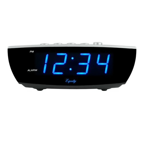 Equity by La Crosse 75903 0.9" Blue LED Digital Desktop Alarm Clock EasyOptionXY LLC