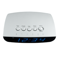 Equity by La Crosse 75903 0.9" Blue LED Digital Desktop Alarm Clock EasyOptionXY LLC