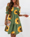 Green Sunflowers / S