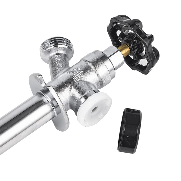 1/2" PEX Expansion x 3/4" Hose Bibb, 8" Anti Siphon Frost Free Sillcock Plumbingsell