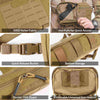 Votagoo Tactical Chest Pack 2L Utility Molle Chest Rig CCW Chest Pouch