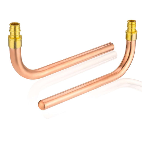 PEX A Expansion 1/2" 8" Copper Stub