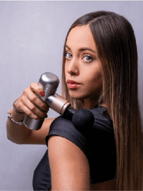 Bella2Bello G9 Mini Massage Gun (Silver)