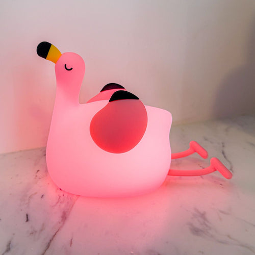 Pink Flamingo Night Light