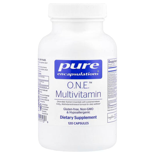 Pure Encapsulations O.N.E. Multivitamin, Once-Daily Formula, 120 Capsules