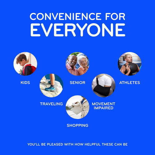 Blue Stretchy Tieless Silicone Elastic Shoelaces | 20 Straps The Original Stretchlace