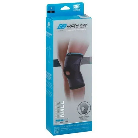DonJoy Advantage Deluxe Elastic Knee – Black – Medium