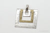 Designer RLM Studio Robert Lee Morris Brass Sterling Silver Pendant