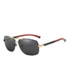 Brand Designer Men's Aluminum Magnesium Sun Glasses Polarized Mirror Lens Male Eyewear Sunglasses For Men