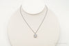 Designer Ryze Cubic Zirconia Sterling Silver Necklace