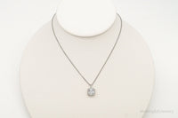 Designer Ryze Cubic Zirconia Sterling Silver Necklace