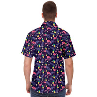 Flamingo Pineapple Hawaiian Shirt
