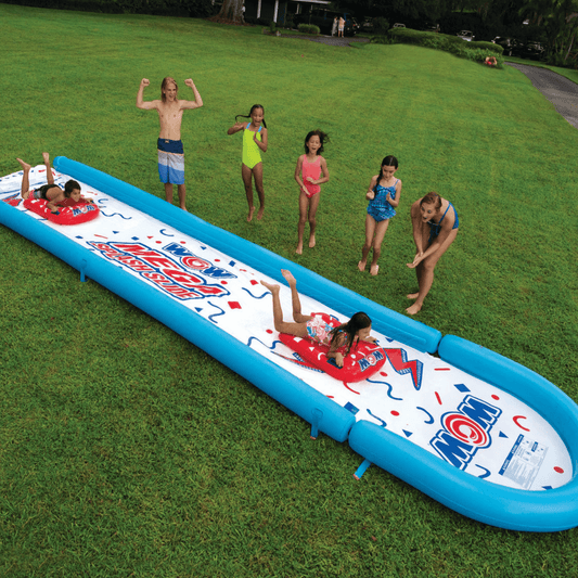 WOW Sports 25 Ft Mega Backyard Slide with Splash Pool Jupiter Gear