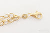 Italian Vintage Designer LIRM Gold Vermeil Sterling Silver Necklace