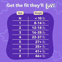 Luvs Platinum Protection Baby Diapers Size 6, 20 Count