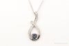 Designer Ryze Mystic Topaz Cubic Zirconia Sterling Silver Necklace