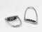 Show Chrome / Apex - Pointed Top - Silver