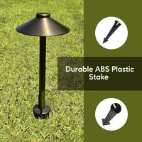 9-Inch In-Ground Stake with Solid Brass 1/2" NPT Thread