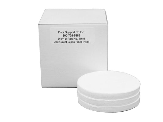 DSC Glass Fiber Sample Pads 9.0 cm™ for Moisture Analyzers (CEM alternative) 200/pk