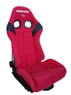 2nd Option Racing 9003B Reclinable Racing Seats – Red/Black