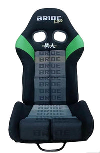 2nd Option Racing 9003B Reclinable Racing Seats – Black/Green