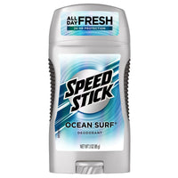 Speed Stick Clear Deodorant, Ocean Surf Scent For Men, 3 Oz