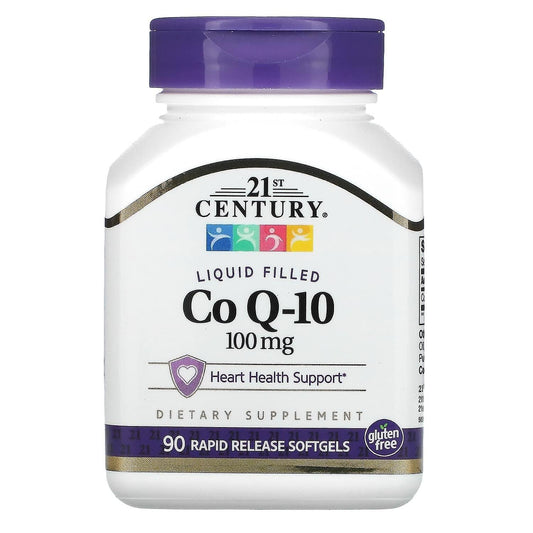 21st Century Co Q10 100 Mg Softgels