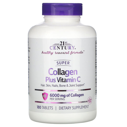 21st Century® Collagen with Vitamin C Tablet, 180 EA