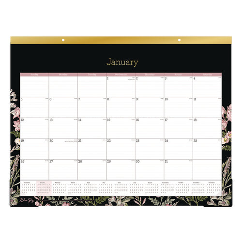 Blue Sky® Neveah Monthly Desk Pad Calendar