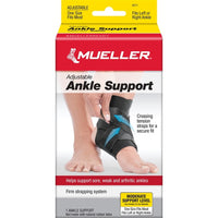 Mueller® Adjustable Ankle Support – One Size Fits Most