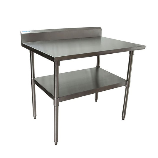 BK Resources Stainless Steel 5" Riser Top Tables