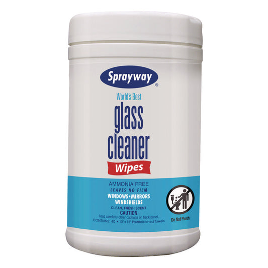 Sprayway® Glass Cleaner Wipes