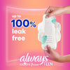 Always Radiant Teen Feminine Pads with Flex Foam with Wings; Unscented 28 Ct Size 1 EasyOptionXY LLC