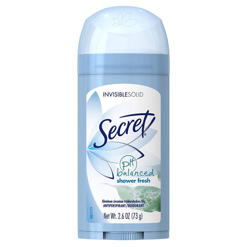 Secret Shower Fresh Invisible Solid Antiperspirant & Deodorant - 2.6oz