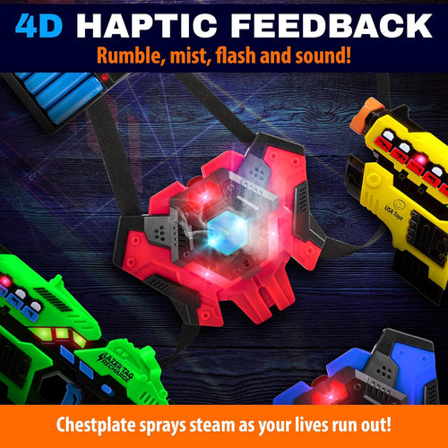 4-Pack: USA Toyz Laser Tag Game