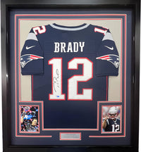 Framed Custom Frame Your Jersey 35x39 Professionally Framed & Matted Deluxe Framing with Photos Jersey Free Shipping