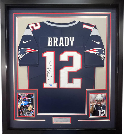 Framed Custom Frame Your Jersey 35x39 Professionally Framed & Matted Deluxe Framing with Photos Jersey Free Shipping