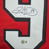 Framed Autographed/Signed Hines Ward 35x39 Georgia Red College Football Jersey Beckett BAS COA