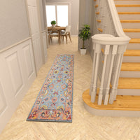 Premium Hand-Tufted Rug Made of 100% Wool  - Oui Versaille - 2x10 Feet