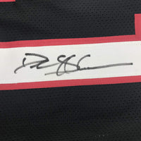 Autographed/Signed Deion Sanders Atlanta Black Football Jersey JSA COA