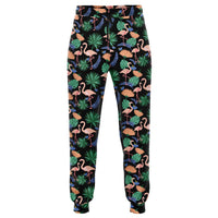 Flamingo Exotic Floral Joggers