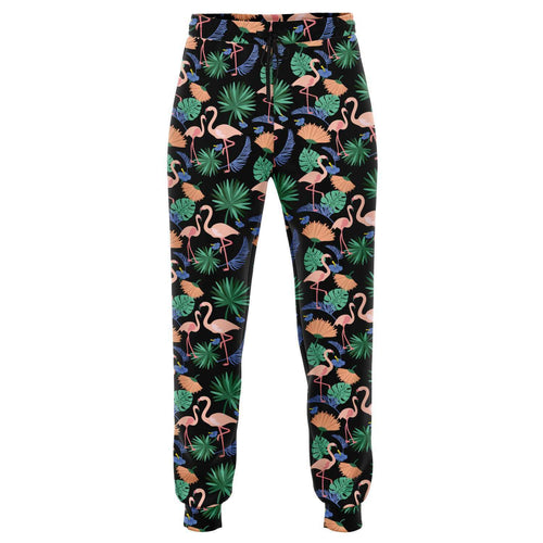 Flamingo Exotic Floral Joggers