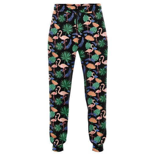 Flamingo Exotic Floral Joggers
