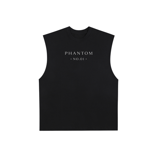 PHANTOM NO.01 — Raw Cotton Tank