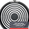 T-fal C4610263 Titanium Advanced Nonstick Thermo-Spot Heat Indicator Dishwasher Safe Cookware Fry Pan, 8-Inch, Black -