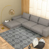 Premium Hand-Tufted Rug Made of 100% Wool  - Echos - 6x6 Feet