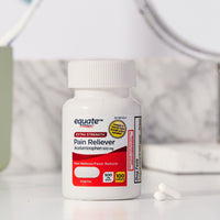Equate Extra Strength Acetaminophen Pain Reliever Caplets; 500 mg; 100 Count EasyOptionXY LLC
