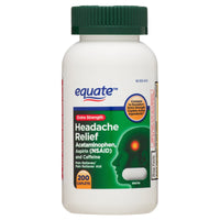 Equate Extra Strength Headache Relief Caplets; 200 Count EasyOptionXY LLC