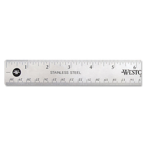 Westcott® Stainless Steel Ruler